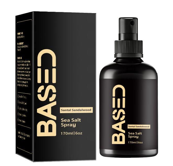 2-Piece Set BASED Sea Salt Spray | Instant Volume & Texture | Infused with Kelp Extract & Vitamin B5 | Simple, Effective, BASED.