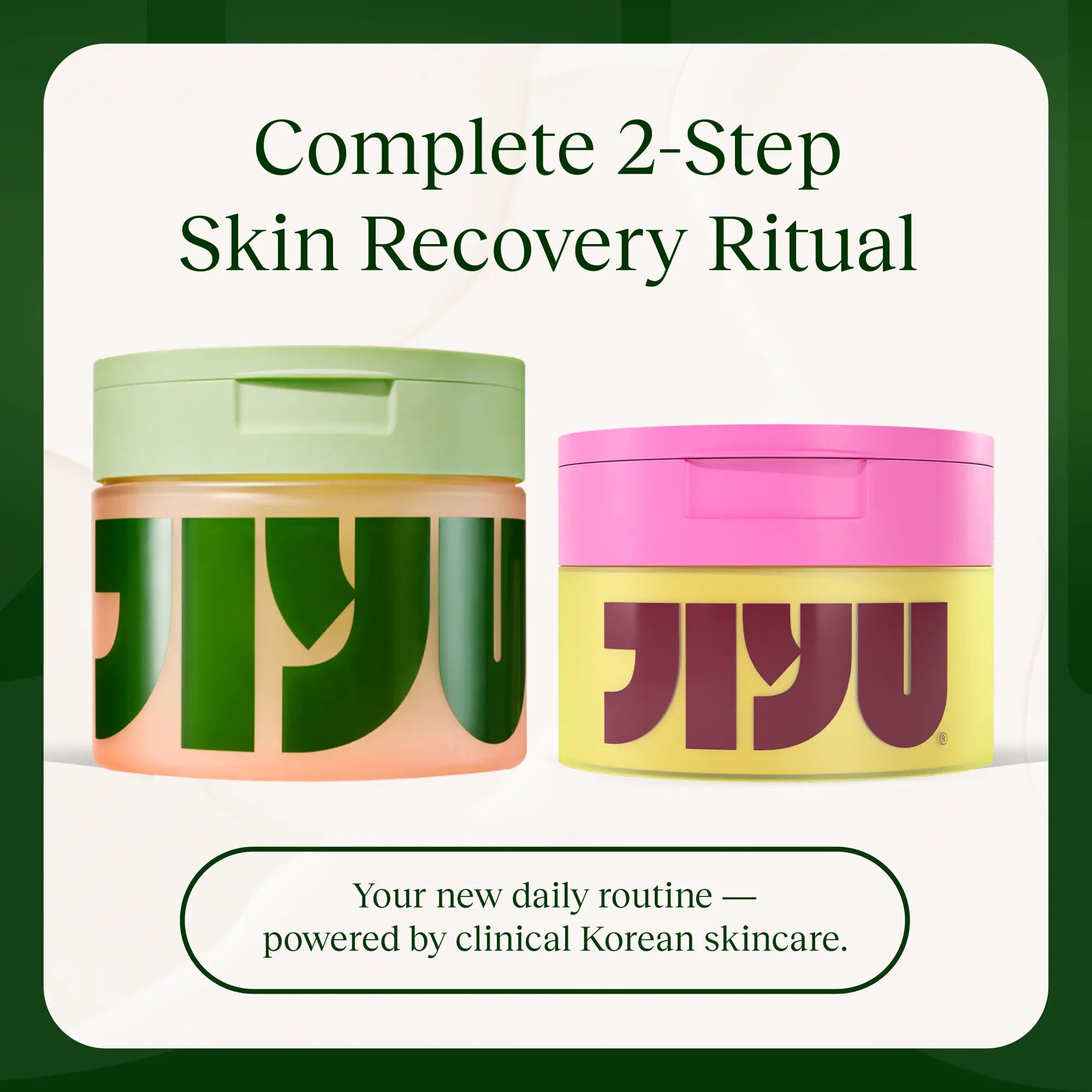 JiYu Korean Skincare Glow-Up Bundle - Toner Pads & NAD+ Anti-Aging Moisturizing Cream - Maximum Hydration, Eliminate Dark Spots, Reduce Wrinkles