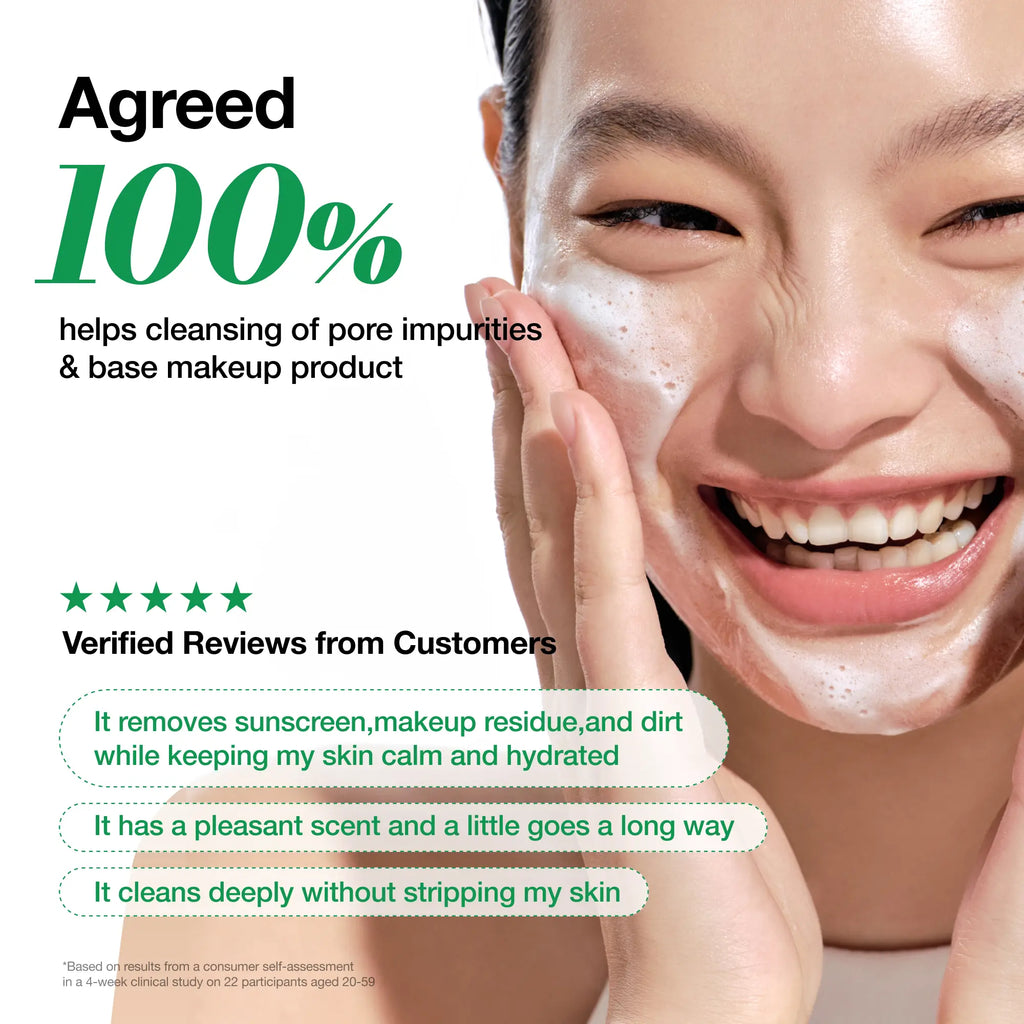 [Anua] Heartleaf Quercetinol Pore Deep Cleansing Foam for Facial wash 5.07 fl oz (150 ml) ｜Facial Cleanser with Gentle exfoliant