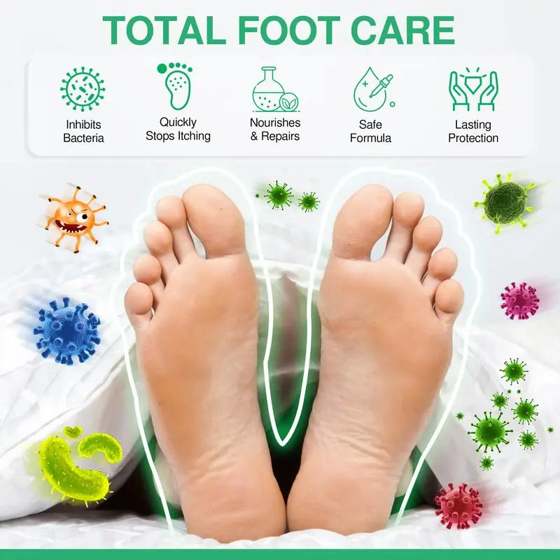 2-Piece Set (3 bottles)Tea Tree Oil Foot Spray - Plantar Moisturizing Deodorant for Odor Control & Dry Feet Care, Natural Foot Sanitizer with Antifungal Properties,Ximonth Clear Foot Sanitizer Spray,for Foot & Shoe Freshness