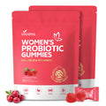 2-Piece Set Cranberry Probiotic Gummies | Targeting Body Odor, Women's Health, and Body Balance | Vegan (60 Gummies per Pack) SummerVibes