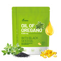 2-Piece Set VivoNu Organic Oregano Oil Capsules with Black Seed – 6000mg per Serving, 300 Softgels – Herbal Support for Wellness, Non-GMO, Gluten-Free