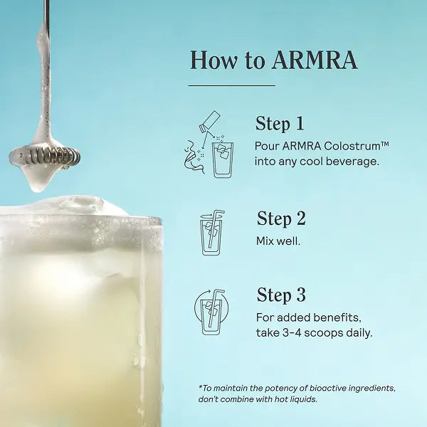 2-Piece Set ARMRA Colostrum Unflavored Jar
