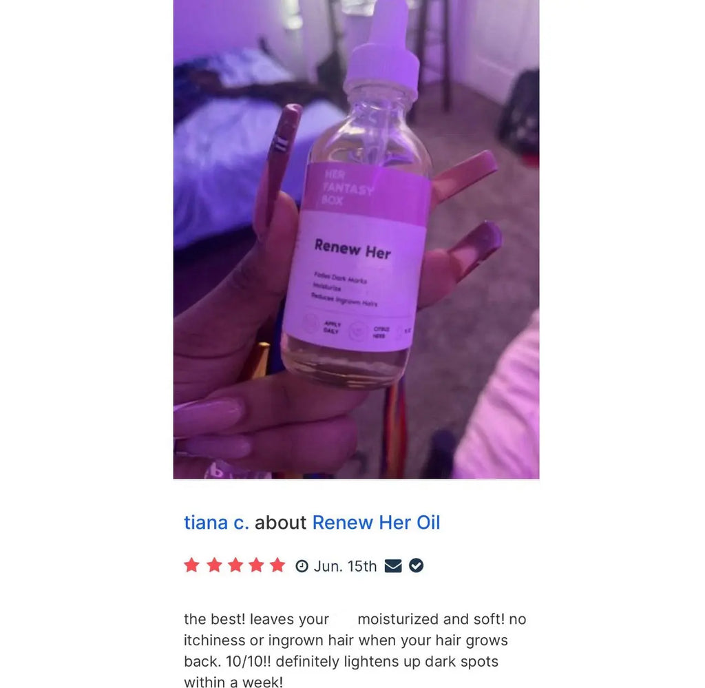 2-Piece Set Renew Her Oil For Hydrated, Yummy, Glowing Skin