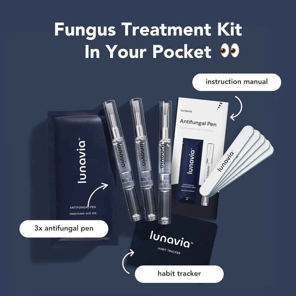 Lunavia Antifungal Pen - UNDECYLENIC ACID 25%25 - Cures Most Athlete’s Foot, Jock Itch, and Ringworm