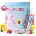 2-Piece Set ZOOONE Super Yerba | Yerba Mate Instant Drink Powder |  RASPBERRY LEMONADE Flavor | 30 Servings