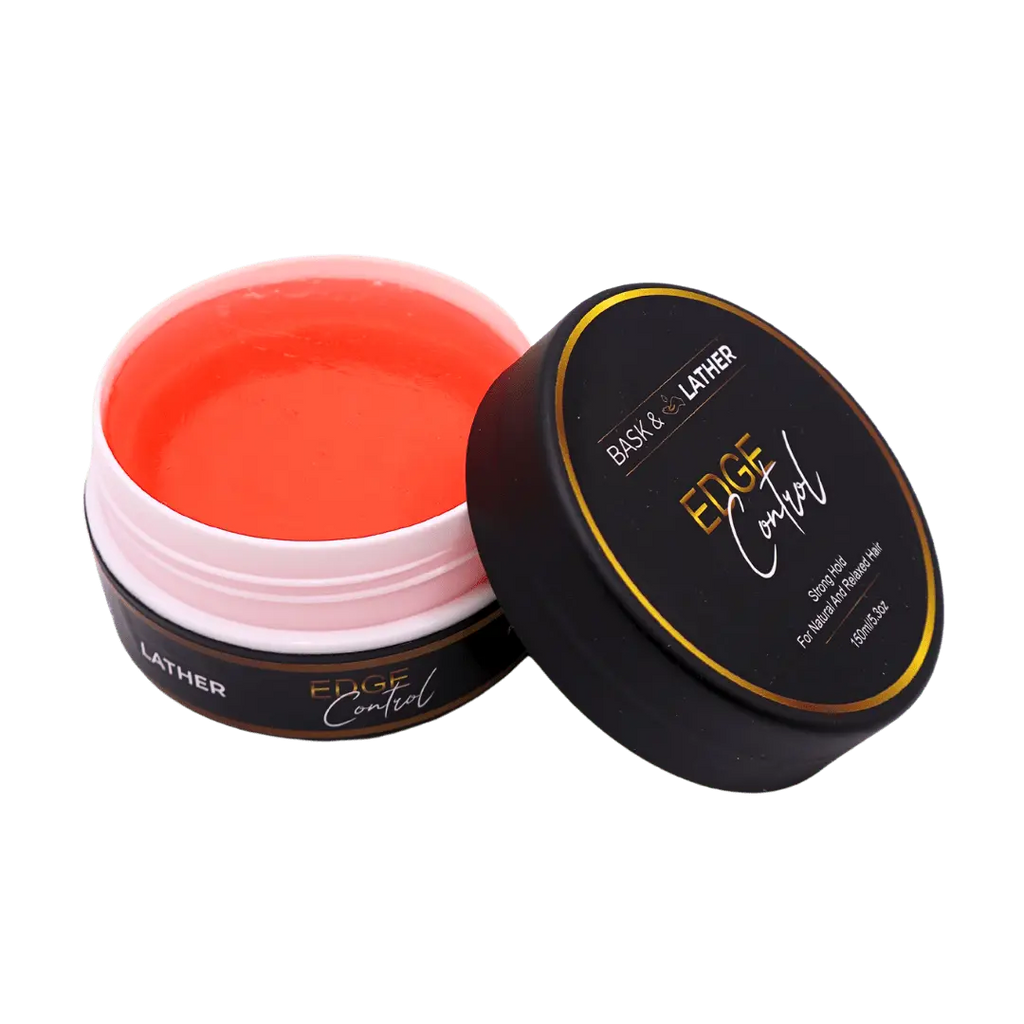 STRONG HOLD- THICK EDGES- EDGE CONTROL BASK AND LATHER Gel Haircare strong edge