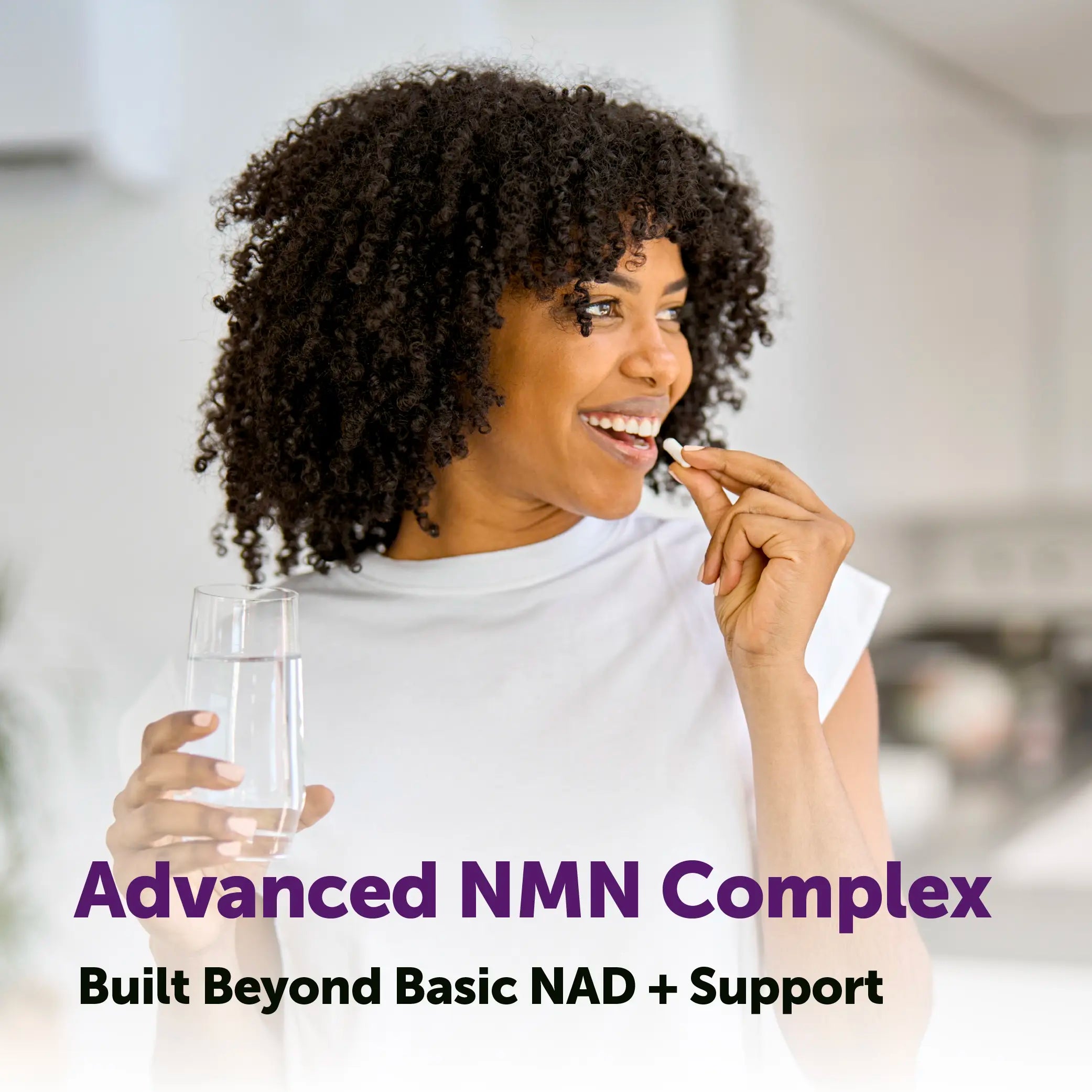 2-Piece Set Micro Ingredients NMN Complex 1,000mg Per Serving, 10-1 Complex, Zero Filler, Pure NMN 500mg with Vitamin C, Resveratrol, CoQ10, TMG, Quercetin, & Glutathione | NAD+ Supplement Precursor