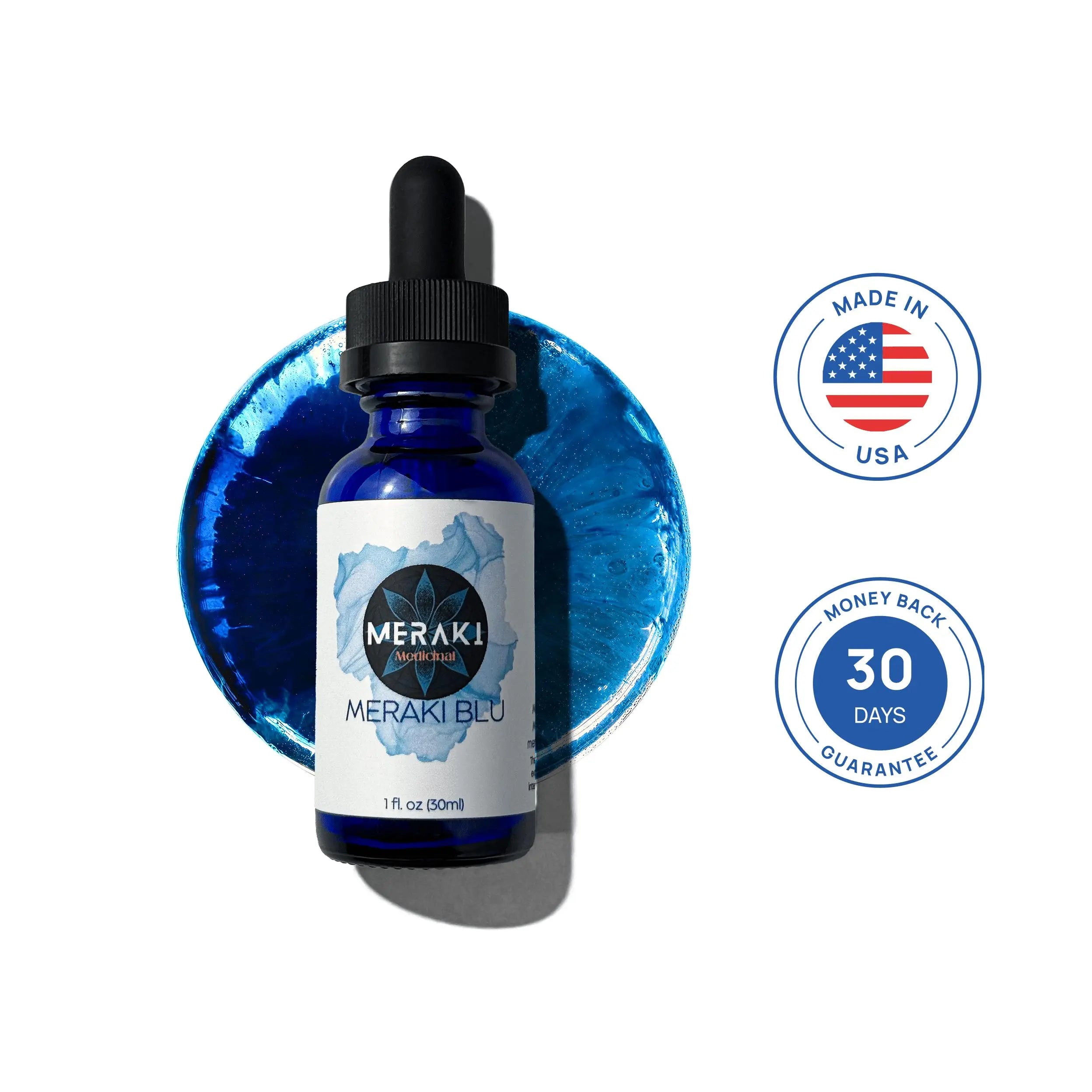 2-Piece Set Meraki Blu USP Grade Methylene Blue 150mg