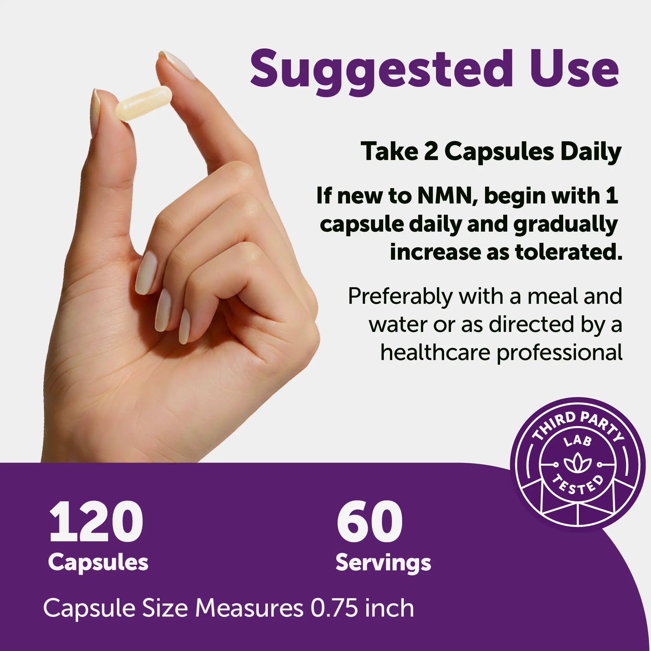 2-Piece Set Micro Ingredients NMN Complex 1,000mg Per Serving, 10-1 Complex, Zero Filler, Pure NMN 500mg with Vitamin C, Resveratrol, CoQ10, TMG, Quercetin, & Glutathione | NAD+ Supplement Precursor