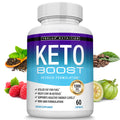2-Piece Set Keto Boost Supplement Ketogenic Formula with Raspberry Ketones, Green Tea Extract and more