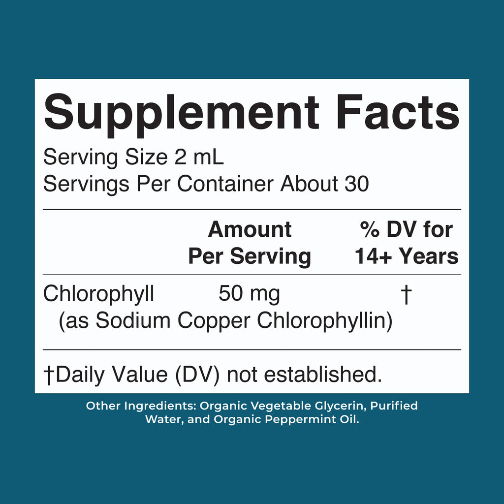 2-Piece Set MaryRuth's Vegan Chlorophyll Liquid Drops - Non-Diluted Liquid Chlorophyll - Mulberry Derived Supplement - Non-GMO - Delicious Minty Flavor - 2 Fl Oz