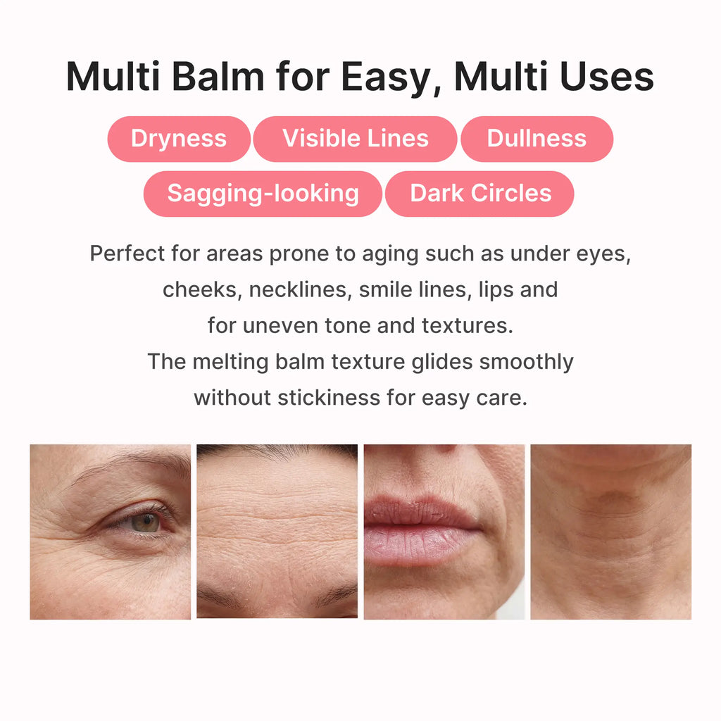 [NEW] [medicube] PDRN Pink Collagen Volume Multi Balm | All In One Volufiline, PDRN, NAD Stick for Youthful-Looking, Helping Look of Fine Lines, Firming Care, Anti-Aging Care | For Under-Eyes, Neck, Forehead, Smile Lines, Lip Care | Korean Ski
