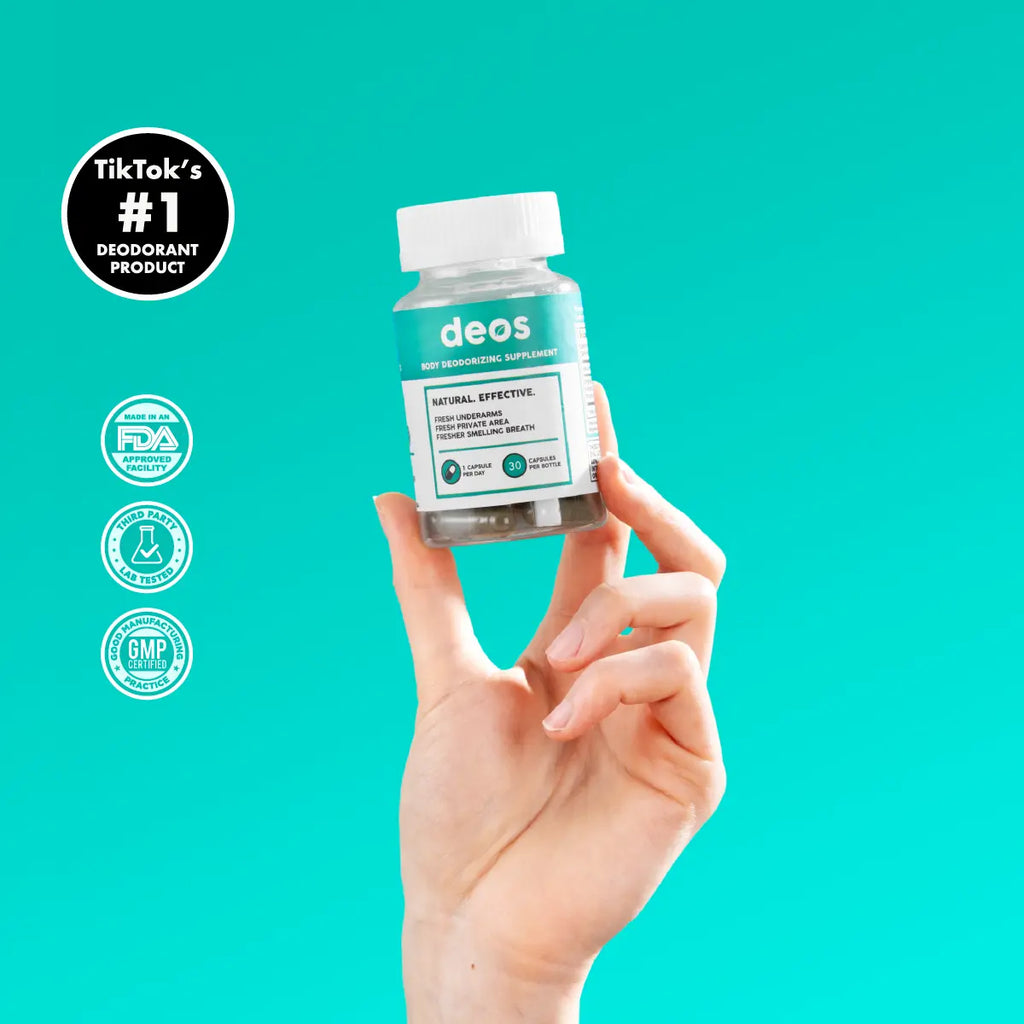 2-Piece Set Full Body Deodorant Supplement | DEOS Internal Deodorant Full Body | Multi Pack