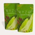 2-Piece Set RYZE Mushroom Matcha, USDA Organic with 6 Adaptogenic Mushrooms and Ceremonial-Grade Japanese Matcha for Energy, Focus, Digestion, Immunity with Turkey Tail, Shiitake, Lion's Mane, Reishi, 30 servings