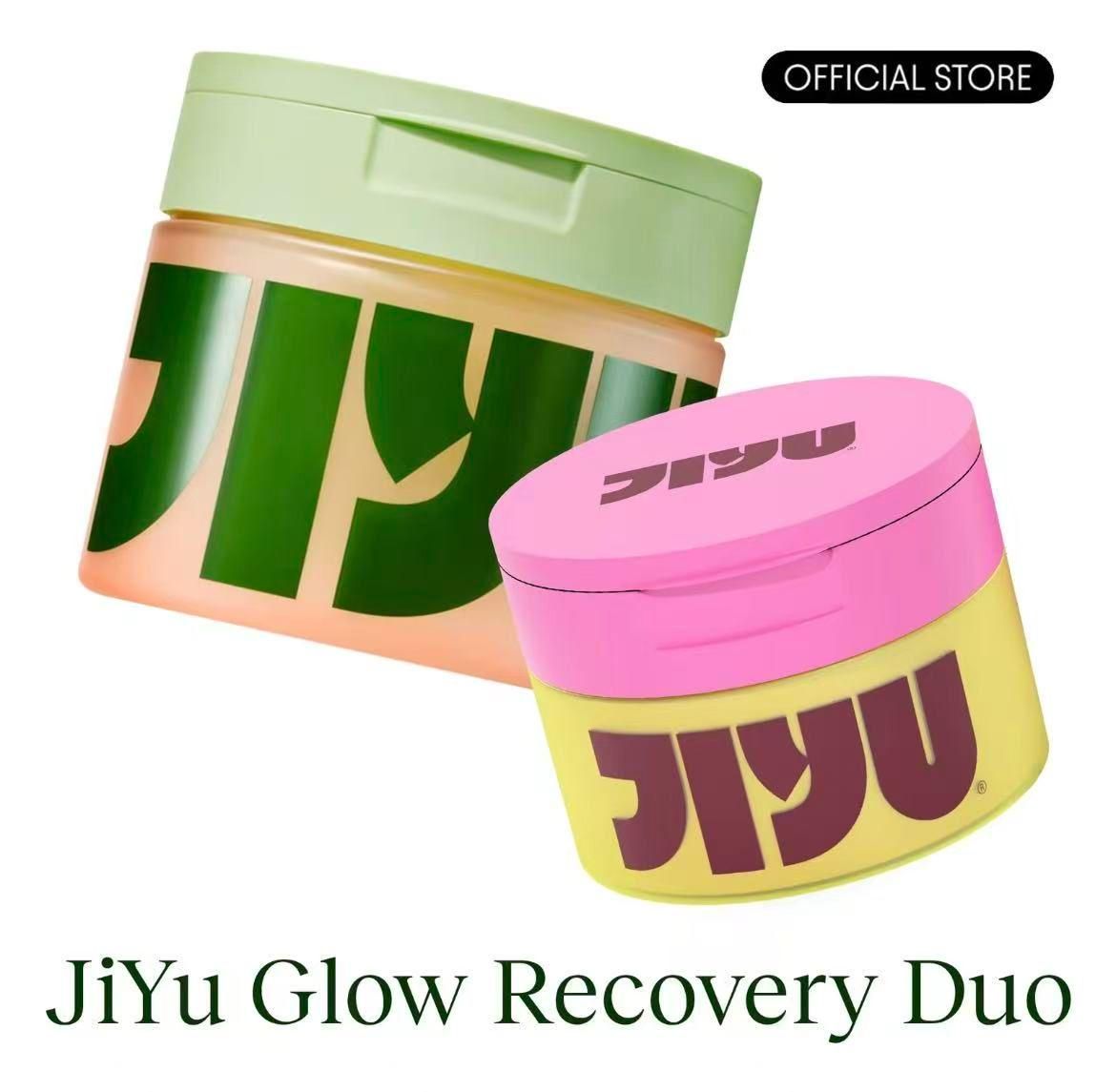 JiYu Korean Skincare Glow-Up Bundle - Toner Pads & NAD+ Anti-Aging Moisturizing Cream - Maximum Hydration, Eliminate Dark Spots, Reduce Wrinkles