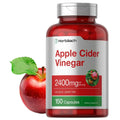 2-Piece Set Horbäach Apple Cider Vinegar Capsules | 2400mg | 150 Count | Non-GMO, Gluten Free Supplement