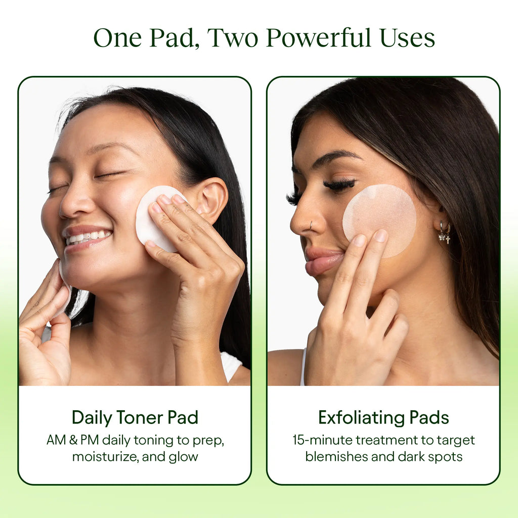 JIYU Renewal & Rejuvenation Toner Pads - Calming, Anti-Aging, Dark Spot Minimizing, Hydrating, Wrinkle Reducing Korean Skincare with Snail Mucin, Centella Asiatica, Niacinamide, Peptide Complex for Skin Repair, Gentle, Acne