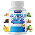 2-Piece Set Magnesium Complex 1000mg Made with 7 Elemental Magnesium 90 Capsules