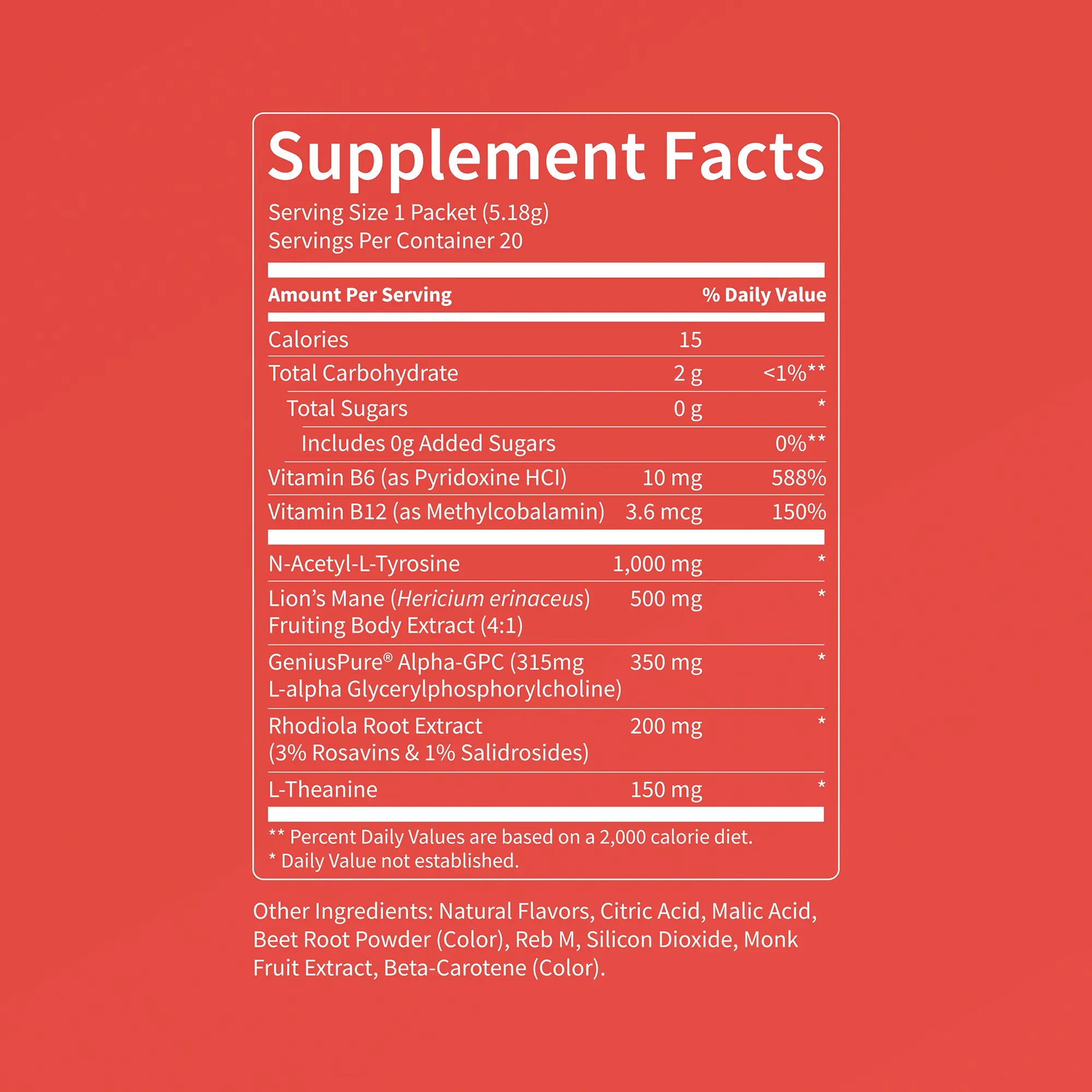 2-Piece Set Nello Superfocus – Nootropic Drink Mix with Lion’s Mane, Rhodiola & Alpha-GPC – Supports Memory, Brain Health & Mental Stamina, Enhances Clarity & Sharpness, Helps Fight Brain Fog – Travel Packets (20 Servings) Healthcare Convenient