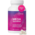 2-Piece Set Microbiome Labs MegaSporeBiotic Probiotics for Gut Health Women & Men - Spore Based Probiotics for Digestive Health - Shelf Stable & Travel-Friendly (60 Capsules)