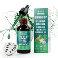 2-Piece Set VYXION Pure Soursop 10 in 1 Liquid Drops Extract - Seamoss,Moringa,Black Seed Oil,Turmeric,Oregano Liquid Drops for Immune System and Gut Health Support