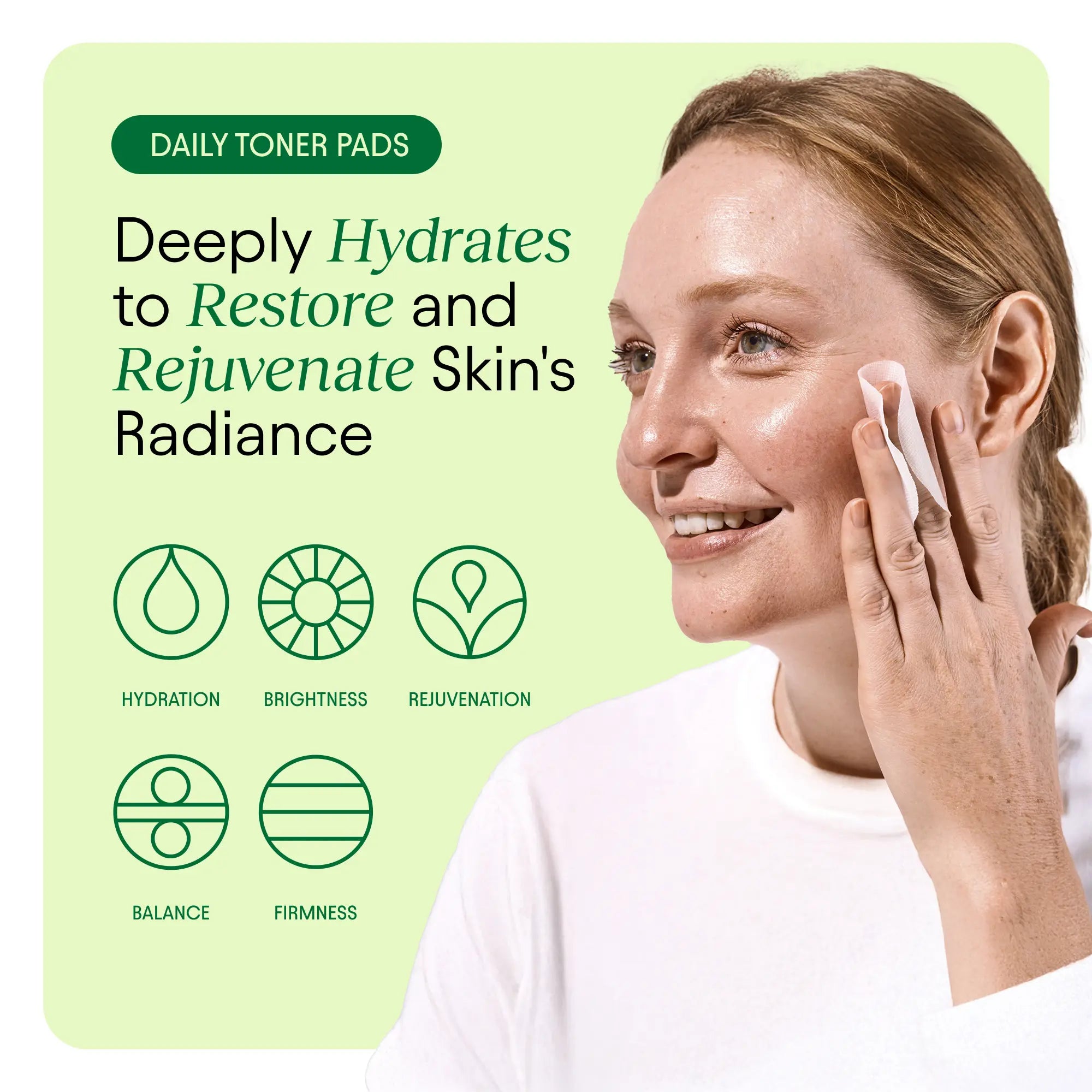JIYU Renewal & Rejuvenation Toner Pads - Calming, Anti-Aging, Dark Spot Minimizing, Hydrating, Wrinkle Reducing Korean Skincare with Snail Mucin, Centella Asiatica, Niacinamide, Peptide Complex for Skin Repair, Gentle, Acne