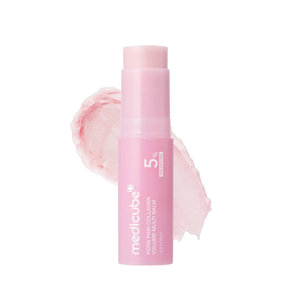 [NEW] [medicube] PDRN Pink Collagen Volume Multi Balm | All In One Volufiline, PDRN, NAD Stick for Youthful-Looking, Helping Look of Fine Lines, Firming Care, Anti-Aging Care | For Under-Eyes, Neck, Forehead, Smile Lines, Lip Care | Korean Ski