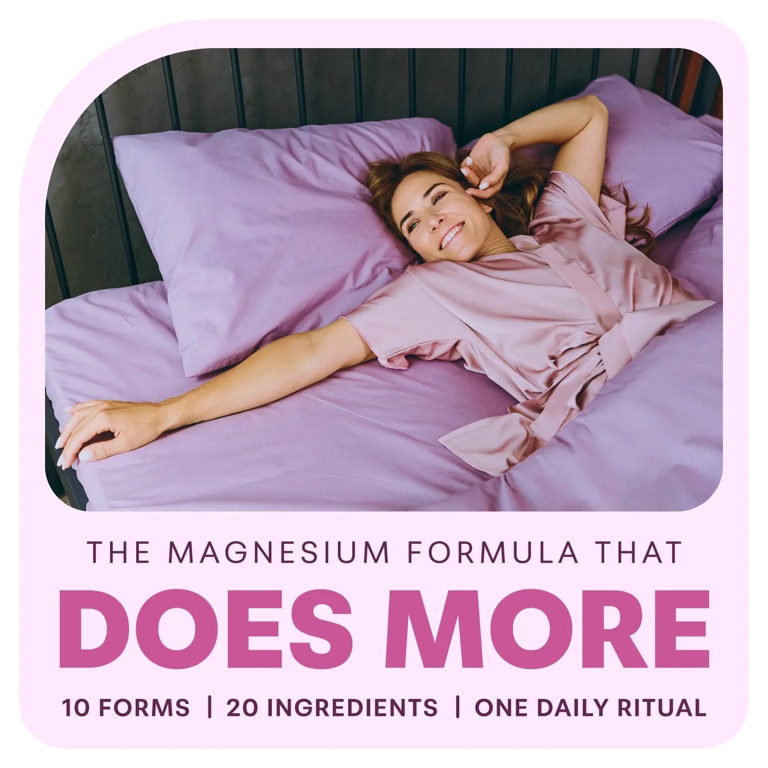 2-Piece Set Magnesium Complex for Women, 240 Vegetarian Capsules | 20-in-1 Formula - Magnesium Blend with Vitamin D3, K2, Ashwagandha & More | Filler Free, Non-GMO