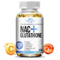 2-Piece Set Daitea NAC + Glutathione Health Supplement, Supports Liver Health, Supports Skin Health,120 Capsules