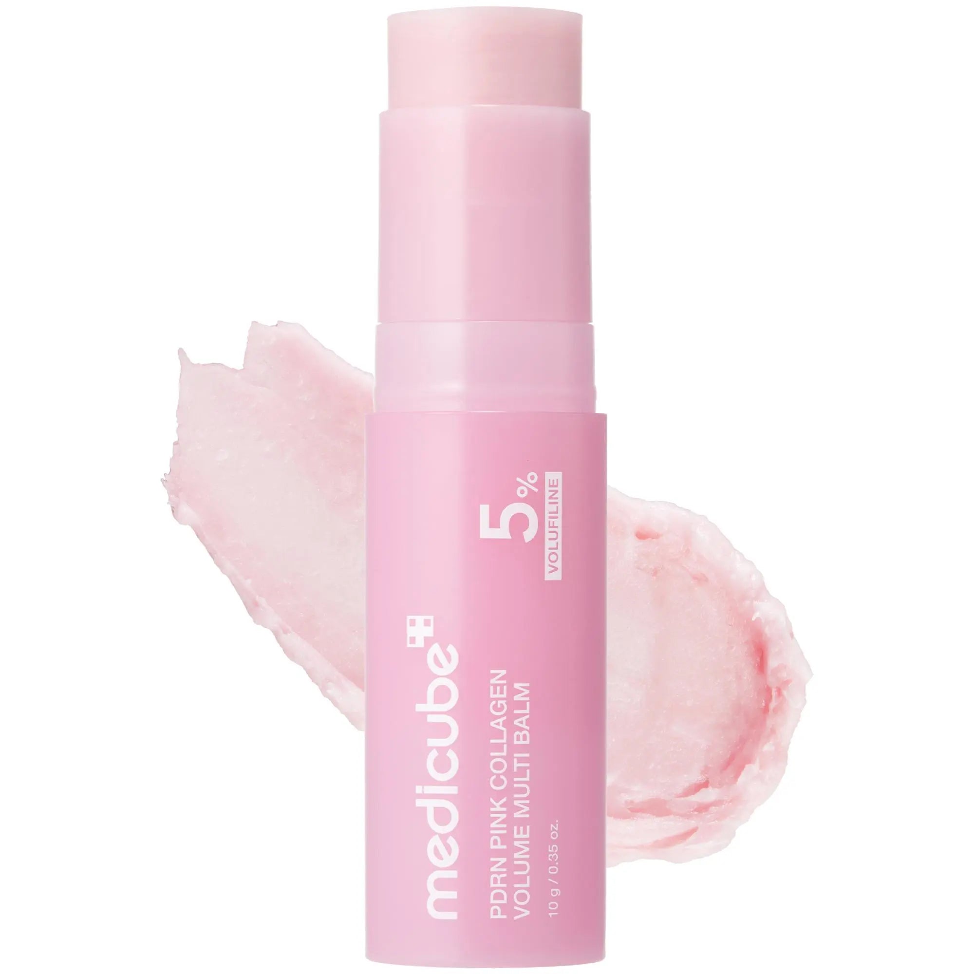 [NEW] [medicube] PDRN Pink Collagen Volume Multi Balm | All In One Volufiline, PDRN, NAD Stick for Youthful-Looking, Helping Look of Fine Lines, Firming Care, Anti-Aging Care | For Under-Eyes, Neck, Forehead, Smile Lines, Lip Care | Korean Ski