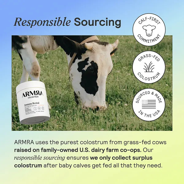 2-Piece Set ARMRA Colostrum Unflavored Jar