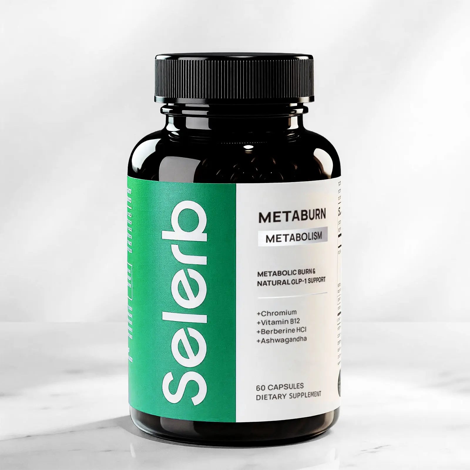 2-Piece Set Selerb Metaburn for Daily Nutrient Support – With Chromium, Vitamin B12 & Berberine HCI – 60 Capsules TikTokShopBlackFriday
