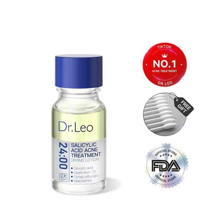 Dr.Leo Drying Lotion | Pimple Treatment & Body Acne Treatment | Visibly Shrinks Pimples in 24 Hours & Helps Fade Acne Marks in 7 Days | With 1.8%25 Encapsulated Salicylic Acid, 4%25 Niacinamide & 10%25 Sulfur (20ml) #mothersdaygift #Summervibe