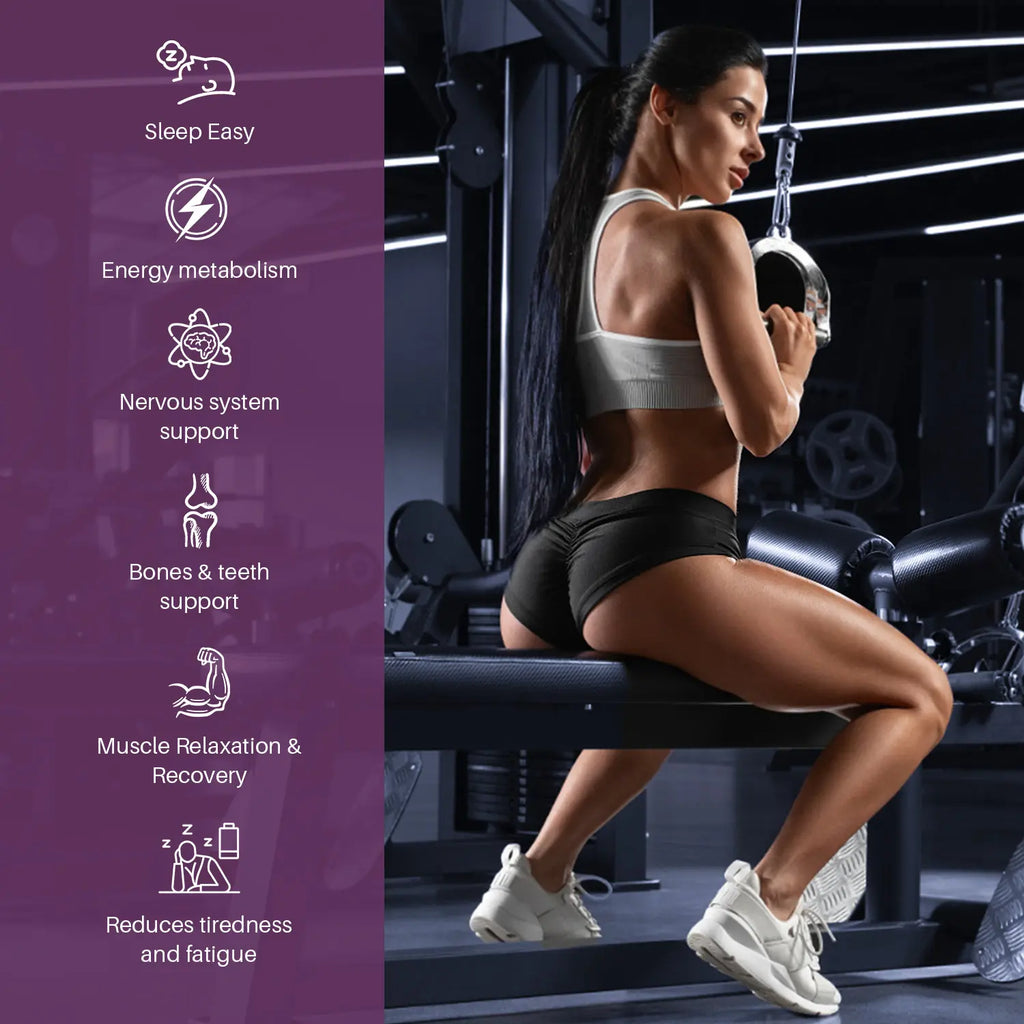 2-Piece Set Totaria 12-in-1 Magnesium Complex 700mg - Supplement with Glycinate Citrate Malate Oxide Taurate Aspartate Orotate, Vegan Capsules for Muscle, Heart, and Relaxation Support