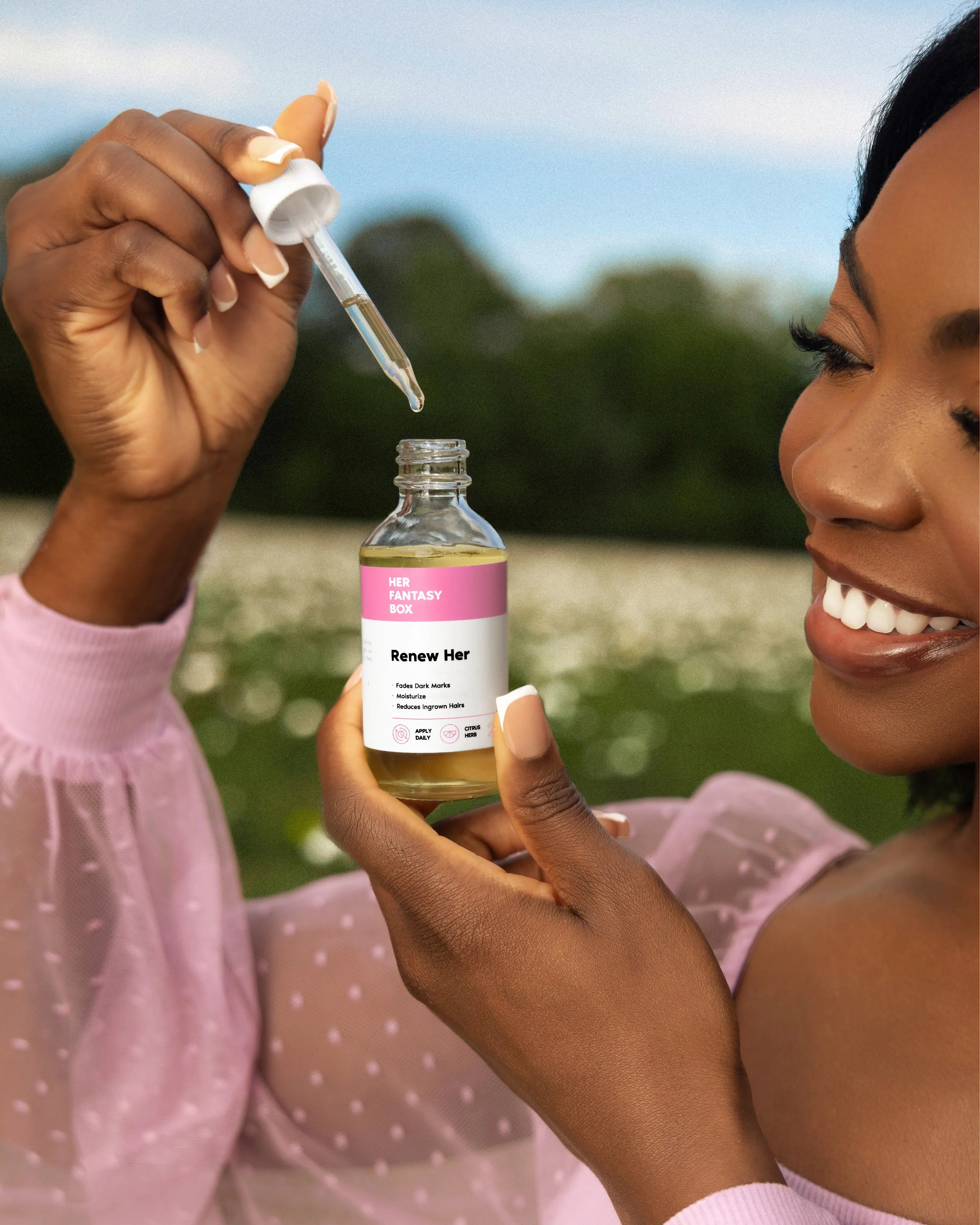 2-Piece Set Renew Her Oil For Hydrated, Yummy, Glowing Skin