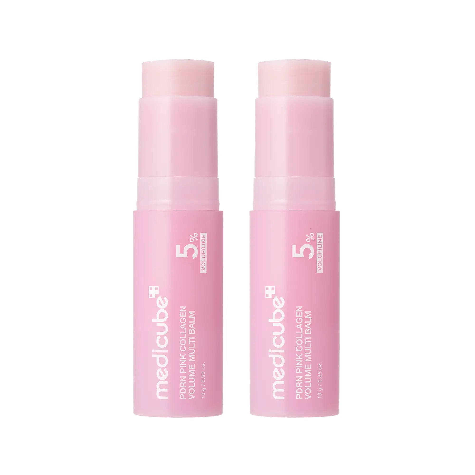 [NEW] [medicube] PDRN Pink Collagen Volume Multi Balm | All In One Volufiline, PDRN, NAD Stick for Youthful-Looking, Helping Look of Fine Lines, Firming Care, Anti-Aging Care | For Under-Eyes, Neck, Forehead, Smile Lines, Lip Care | Korean Ski